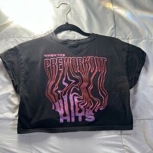 Gymshark crop tee, xs, worn less than 5 times